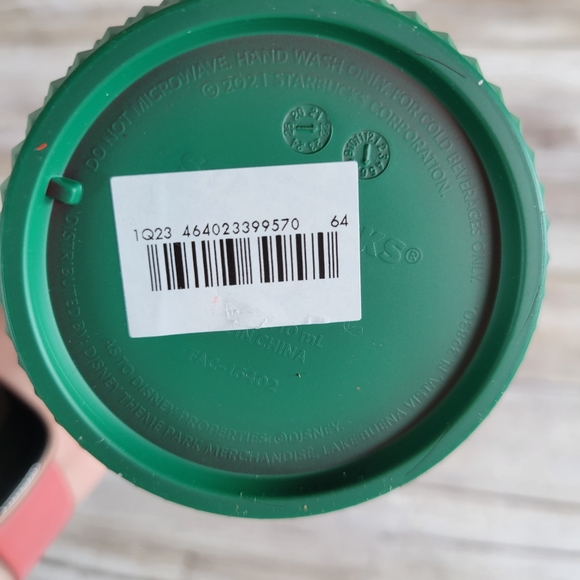 Starbucks Walt Disney World Red Green Studded Christmas Tumbler New 24 ounces - Picture 6 of 10
